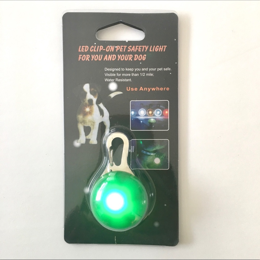 Led Light for Pets NWT - Green - Picture 8 of 13